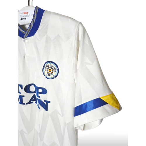 Umbro Originelles Retro-Vintage-Fußballtrikot Leeds United 1990/91