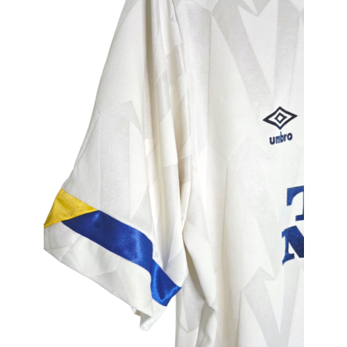 Umbro Originelles Retro-Vintage-Fußballtrikot Leeds United 1990/91