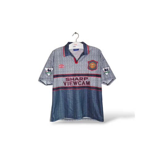 Umbro Originelles Retro-Vintage-Fußballtrikot Manchester United 1995/96