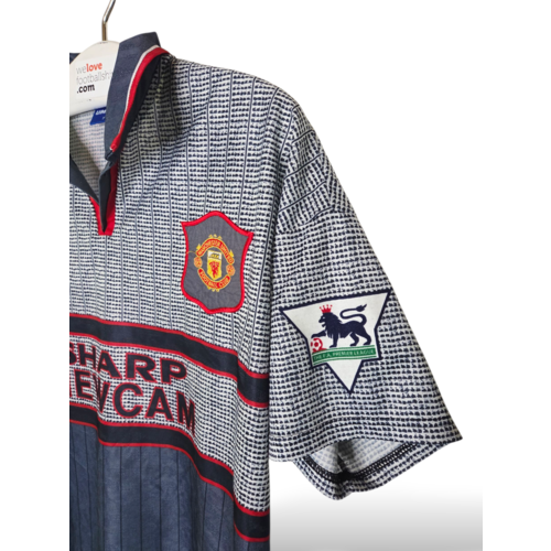 Umbro Originelles Retro-Vintage-Fußballtrikot Manchester United 1995/96