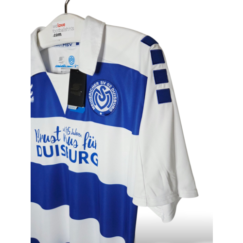 Capelli Sport Originelles Retro-Vintage-Fußballtrikot MSV Duisburg 2017/18
