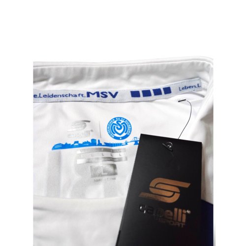 Capelli Sport Originelles Retro-Vintage-Fußballtrikot MSV Duisburg 2017/18
