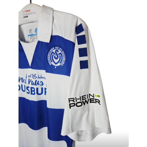Capelli Sport Originelles Retro-Vintage-Fußballtrikot MSV Duisburg 2017/18