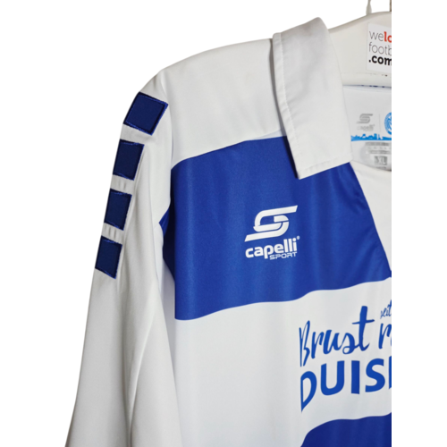 Capelli Sport Originelles Retro-Vintage-Fußballtrikot MSV Duisburg 2017/18