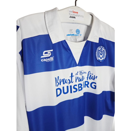 Capelli Sport Originelles Retro-Vintage-Fußballtrikot MSV Duisburg 2017/18