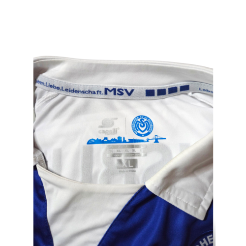 Capelli Sport Originelles Retro-Vintage-Fußballtrikot MSV Duisburg 2017/18
