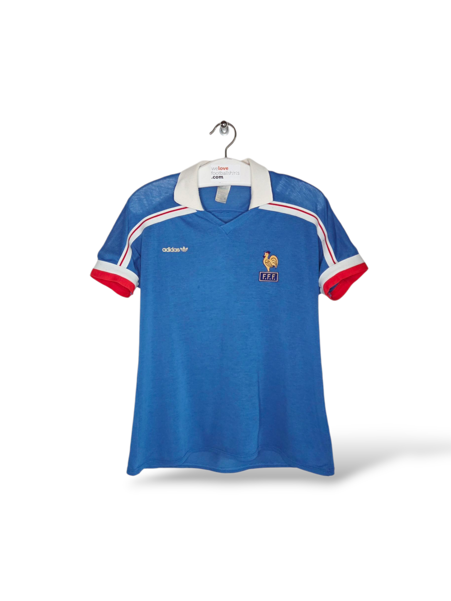 Maillot football vintage France 1986 HOME – Football Shirt Vintage
