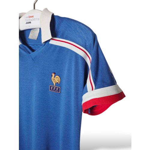 Adidas Originelles Retro-Vintage-Fußballtrikot Frankreich 1985/86