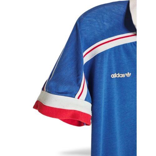 Adidas Originelles Retro-Vintage-Fußballtrikot Frankreich 1985/86