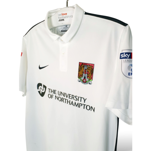 Nike Original Nike Matchworn Fußballtrikot Northampton Town F.C. 2016/17