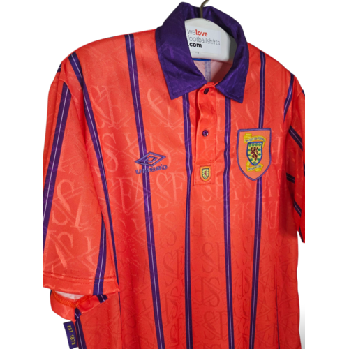 Umbro Origineel retro vintage voetbalshirt Schotland 1993/94