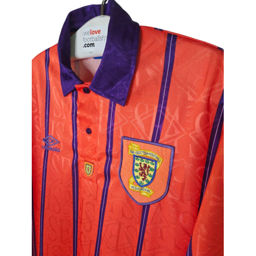 Umbro Origineel retro vintage voetbalshirt Schotland 1993/94