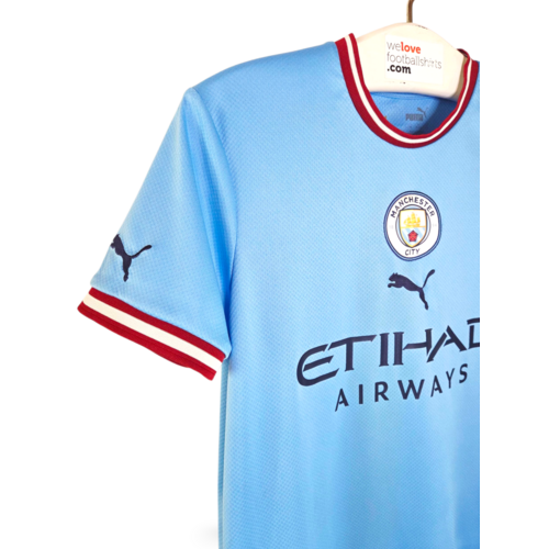 Puma Originelles Retro-Vintage-Fußballtrikot Manchester City 2022/23