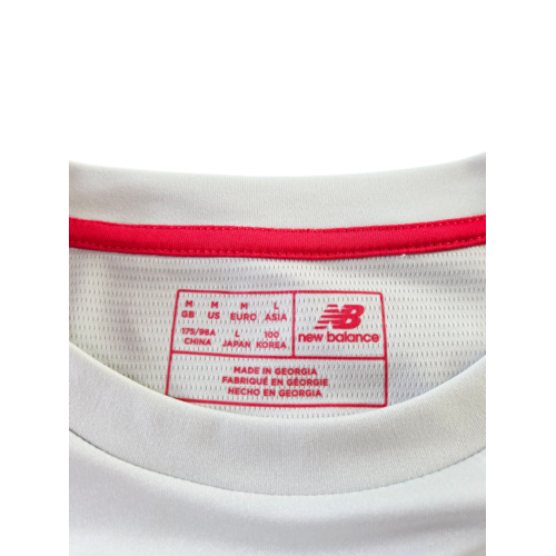 New Balance Originelles Retro-Vintage-Fußballtrikot Standard de Liège 2018/19
