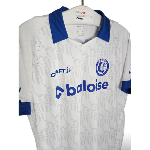 Craft Originelles Retro-Vintage-Fußballtrikot KAA Gent 2023/24