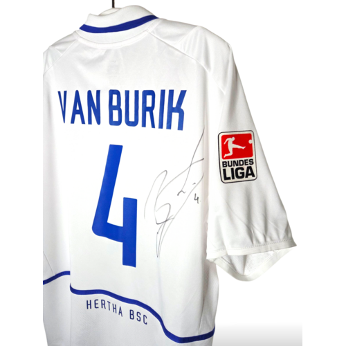 Nike Origineel Nike Matchworn en gesigneerde voetbalshirt Hertha BSC 2002/03