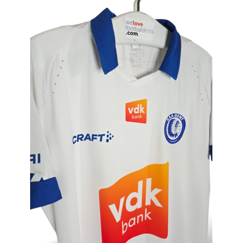 Craft Originelles Retro-Vintage-Fußballtrikot KAA Gent 2022/23