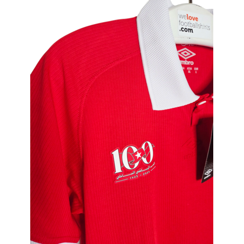 Umbro Origineel retro vintage voetbalshirt Étoile Sportive du Sahel 2025 Centenary
