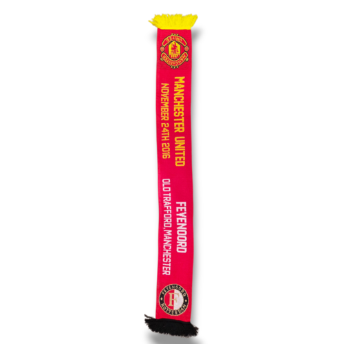 Original Football Scarf Feyenoord Rotterdam - Manchester United