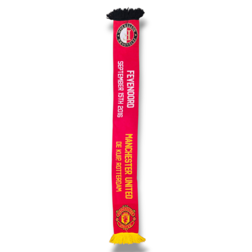 Original Football Scarf Feyenoord Rotterdam - Manchester United