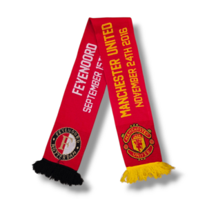Football Scarf Feyenoord Rotterdam - Manchester United