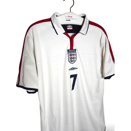 Umbro Origineel retro vintage voetbalshirt Engeland EURO 2004