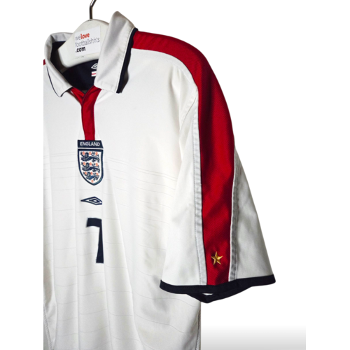 Umbro Origineel retro vintage voetbalshirt Engeland EURO 2004