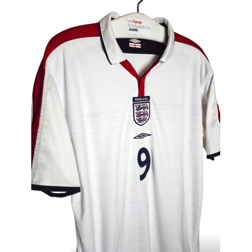 Umbro Origineel retro vintage voetbalshirt Engeland EURO 2004
