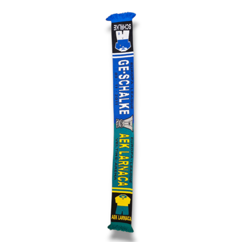 Original Football Scarf Schalke 04 - AEK Larnaca
