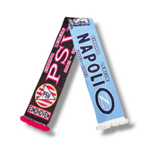 Fußballschal PSV Eindhoven - Napoli Fußballschal PSV Eindhoven - Napoli