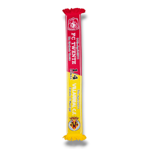 Originaler Fußballschal FC Twente - Villarreal CF