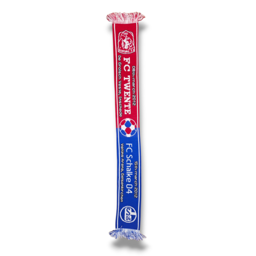 Originaler Fußballschal FC Twente - Schalke 04