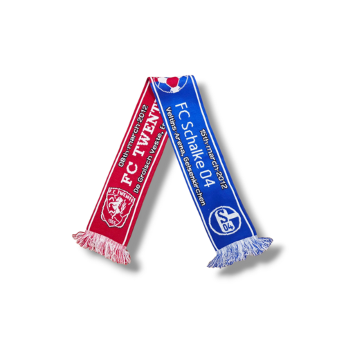 Fußballschal FC Twente - Schalke 04