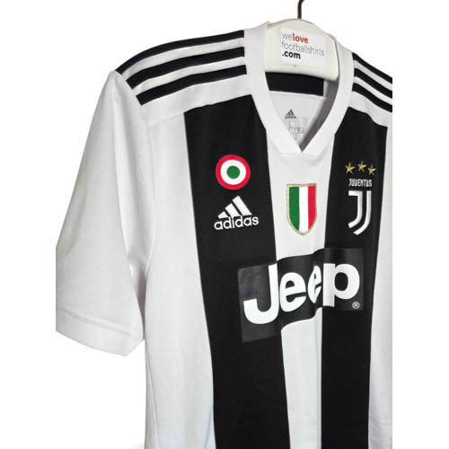 Adidas Origineel retro vintage voetbalshirt Juventus 2018/19 Adidas Origineel retro vintage voetbalshirt Juventus 2018/19