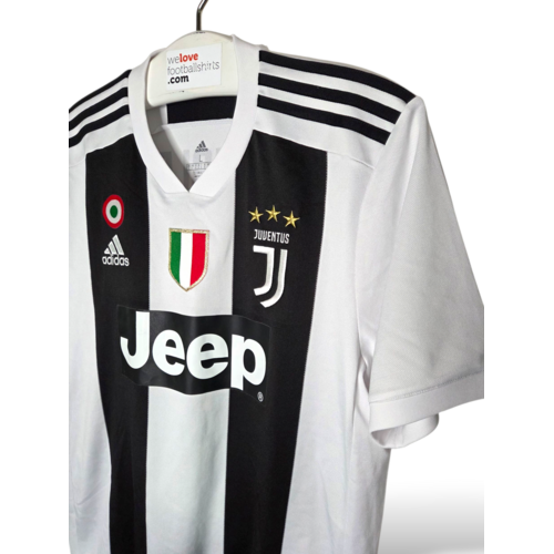 Adidas Origineel retro vintage voetbalshirt Juventus 2018/19 Adidas Origineel retro vintage voetbalshirt Juventus 2018/19