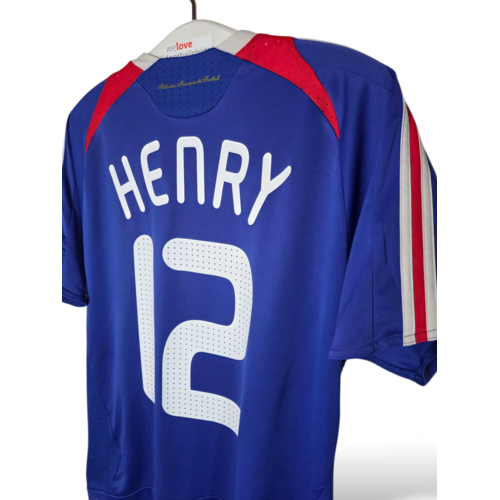 Adidas Origineel retro vintage voetbalshirt Frankrijk EURO 2008 Adidas Origineel retro vintage voetbalshirt Frankrijk EURO 2008