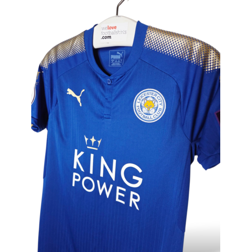 Puma Original Puma Player-Issue Football Shirt Leicester City 2017/18 Puma Original Puma Player-Issue Football Shirt Leicester City 2017/18