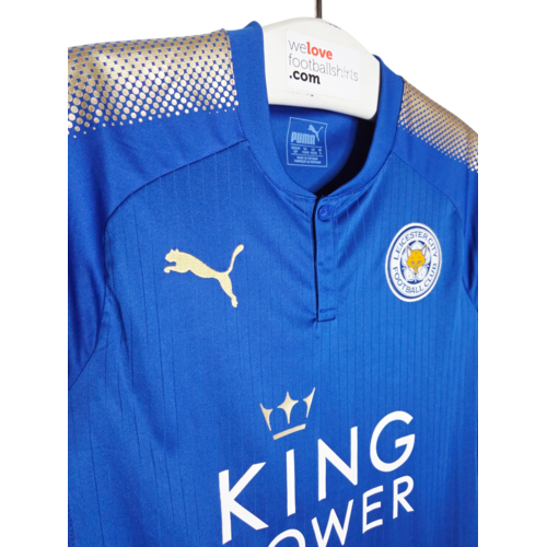 Puma Original Puma Player-Issue Football Shirt Leicester City 2017/18 Puma Original Puma Player-Issue Football Shirt Leicester City 2017/18