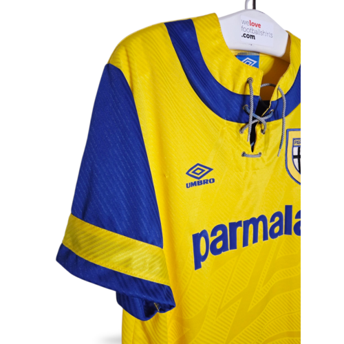 Umbro Original retro vintage football shirt Parma Calcio 1913 1993/95 Umbro Original retro vintage football shirt Parma Calcio 1913 1993/95