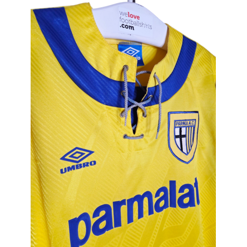Umbro Original retro vintage football shirt Parma Calcio 1913 1993/95 Umbro Original retro vintage football shirt Parma Calcio 1913 1993/95