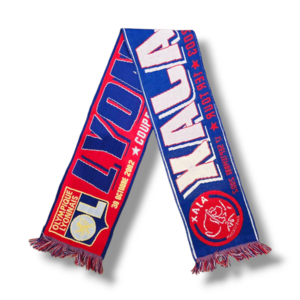Fußballschal Olympique Lyonnais - AFC Ajax