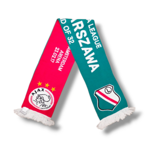 Fußballschal AFC Ajax - Legia Warszawa