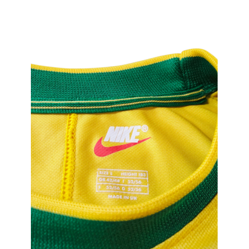 Nike Original retro vintage football shirt Brazil World Cup 1998 Nike Original retro vintage football shirt Brazil World Cup 1998