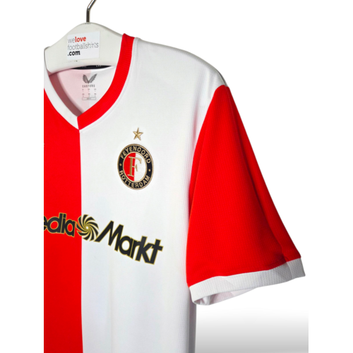 Castore Originelles Retro-Vintage-Fußballtrikot Feyenoord Rotterdam 2025/26