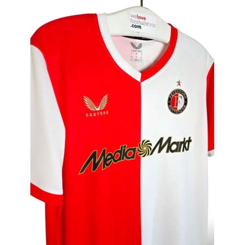 Castore Originelles Retro-Vintage-Fußballtrikot Feyenoord Rotterdam 2025/26