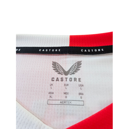 Castore Originelles Retro-Vintage-Fußballtrikot Feyenoord Rotterdam 2025/26