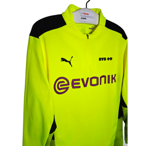 Puma Origineel Puma voetbal Pullover 1/4 zip Borussia Dortmund 2021/22 Puma Origineel Puma voetbal Pullover 1/4 zip Borussia Dortmund 2021/22