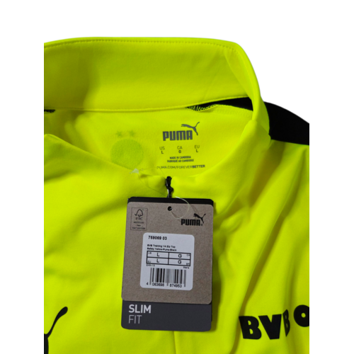 Puma Origineel Puma voetbal Pullover 1/4 zip Borussia Dortmund 2021/22 Puma Origineel Puma voetbal Pullover 1/4 zip Borussia Dortmund 2021/22