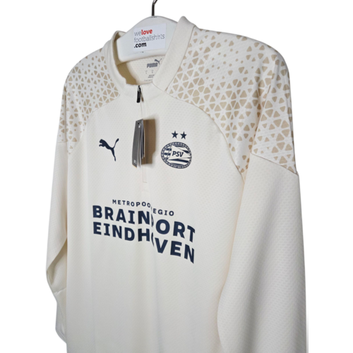 Puma Origineel Puma voetbal Pullover 1/4 zip PSV Eindhoven 2023/24 Puma Origineel Puma voetbal Pullover 1/4 zip PSV Eindhoven 2023/24
