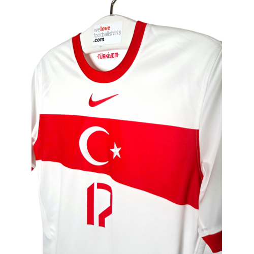 Nike Origineel retro vintage voetbalshirt Turkije EURO 2020